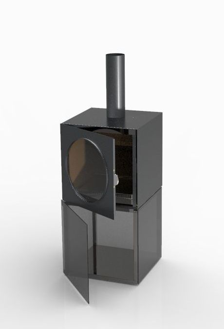 Rendering of seated Stove
